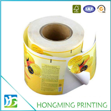 Custom Print Roll Packing Paper Adhesive Label